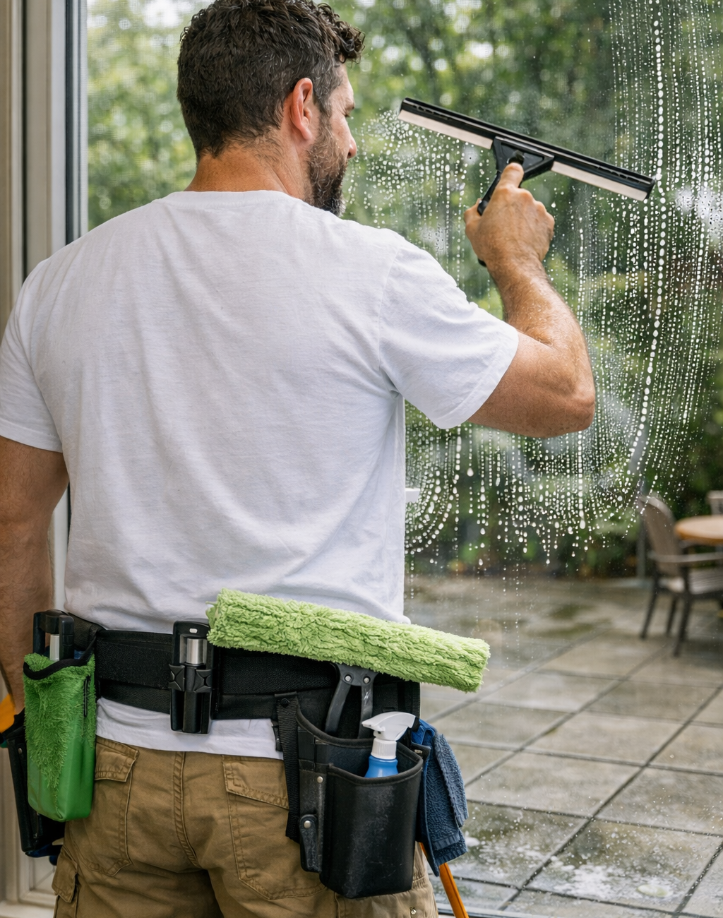inside/ interior window cleaning lake of the ozarks